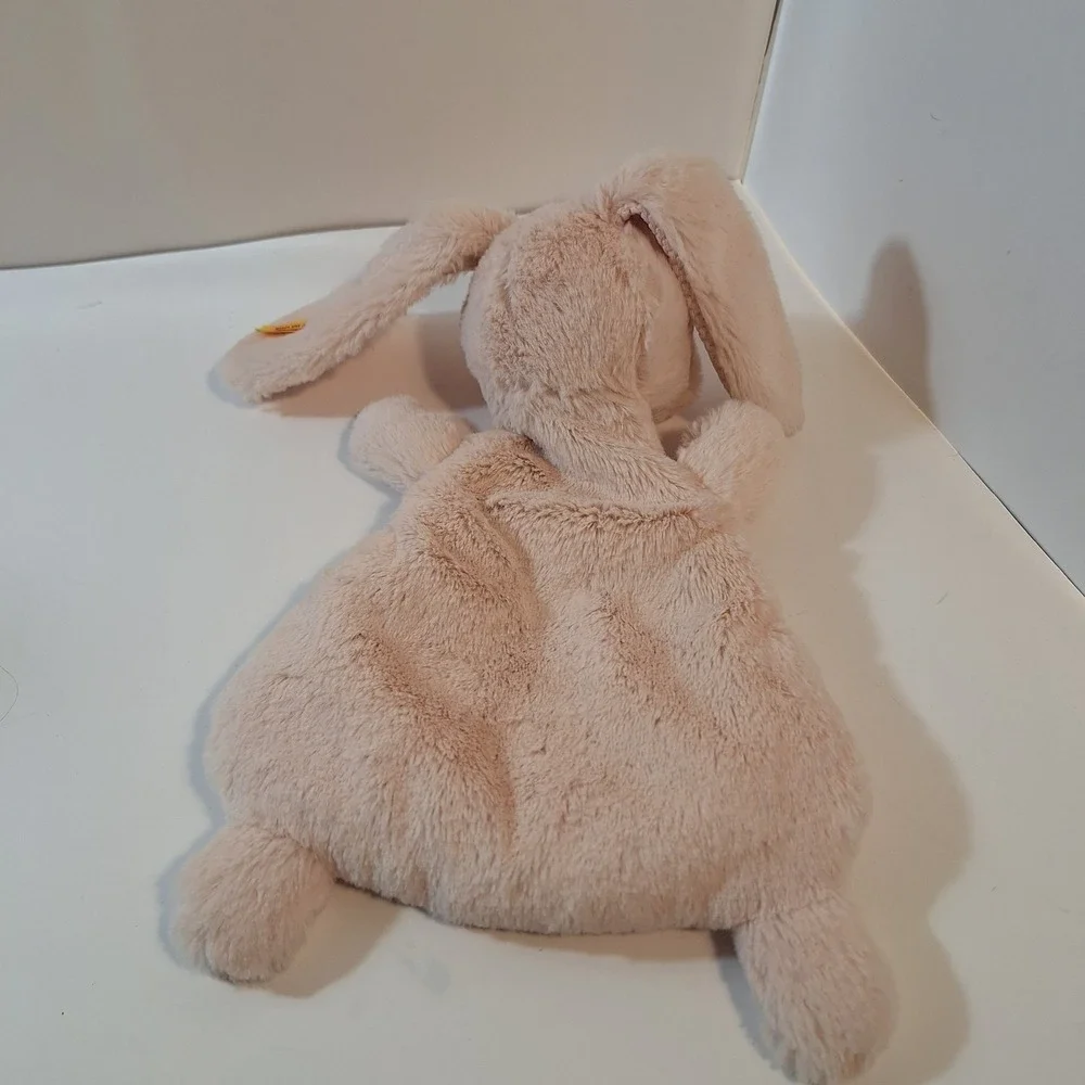 Steiff Sleep Well Bunny‎ Rabbit Comforter Cuddly Blanket Pink